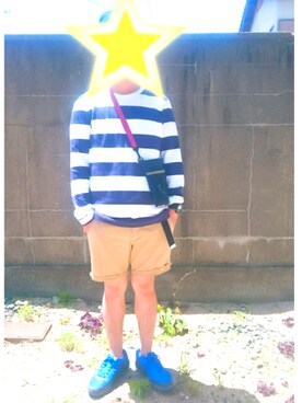 「PRO TREK(プロトレック)のアイテム」を使った、じいじさん(メンズ・162cm)の春コーディネート