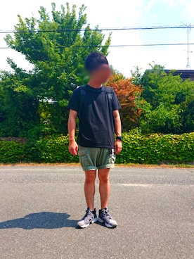 「PRO TREK(プロトレック)のアイテム」を使った、じいじさん(メンズ・162cm)の夏コーディネート