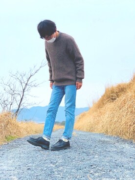 青さん(メンズ・168cm)の冬コーディネート