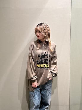 「でにむ」｜「アイテム（アクセサリー）」を使った、NANAMIさん（レディース・160cm）の冬コーディネート