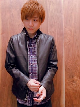 「アイテム（ブルゾン）」を使った、Euffyさん（メンズ・164cm・30代）の夏コーディネート