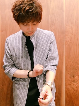 Euffyさん（メンズ・164cm）の夏コーディネート