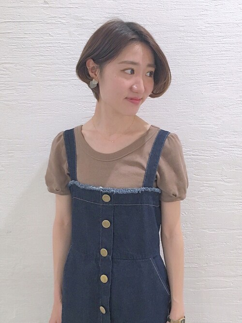 asami ogawara（mystic 神戸店）｜OmekashiのTシャツ/カットソーを使ったコーディネート - WEAR