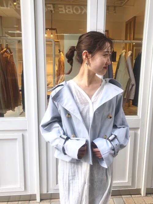 Mystic 新宿店asami Ogawaraさんのシャツワンピースを使ったコーディネート Zozotown