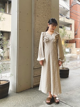 asami ogawaraさん（レディース・162cm）の春コーディネート