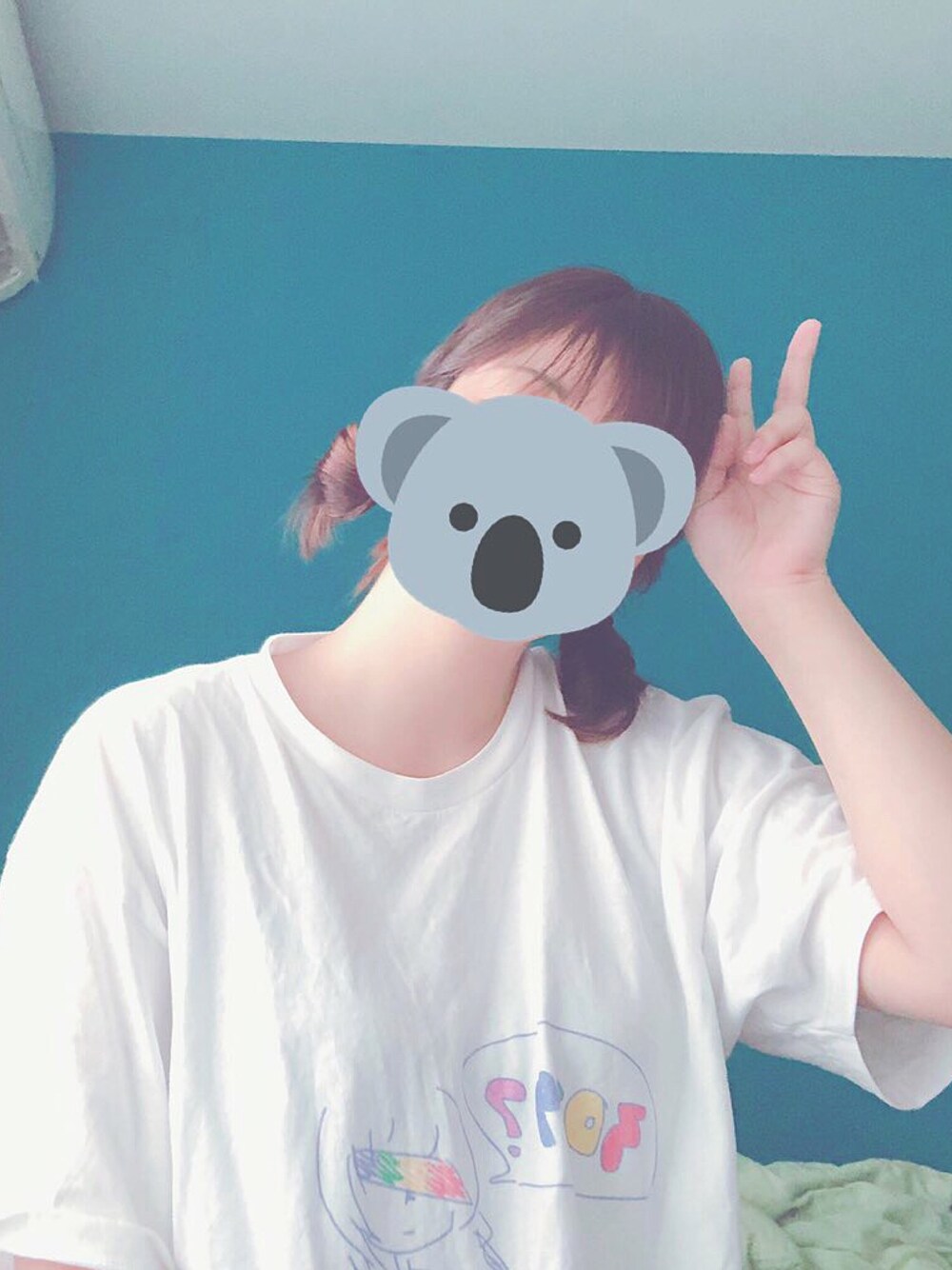 「夏、プレゼント企画、いいね返し、おしゃれさんと繋がりたい、インスタイル、オリジナルプリント、夏だ！Tシャツ着よう！」｜「Original.のアイテム（Tシャツ/カットソー、ホワイト系）」を使った、tetoさん（レディース・155cm）の夏コーディネートの1枚目の写真