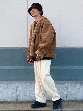 todaさん（メンズ・165cm）の冬コーディネート