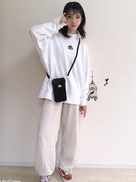 マカロニサラダさん（レディース・153cm）の夏コーディネート