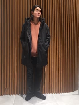 TAIKI UCHIDAさん（メンズ・178cm）の冬コーディネート