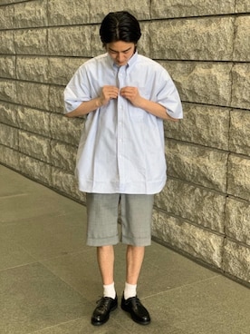 「TUBE（チューブ）のアイテム」を使った、TAIKI UCHIDAさん（メンズ・178cm）の春コーディネート