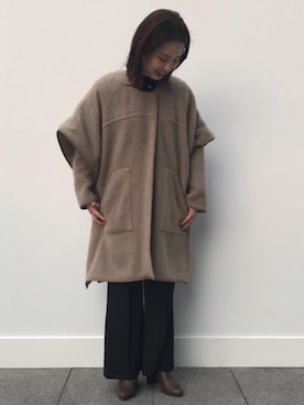 「BRACTMENT（ブラクトメント）のアイテム（ジャケット/アウター）」を使った、aky8911さん（レディース・160cm）の冬コーディネート