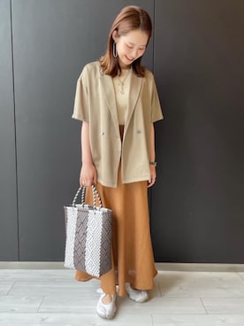 「☆この夏取り入れたいアメスリトップス」｜aky8911さん（レディース・160cm）の夏コーディネート
