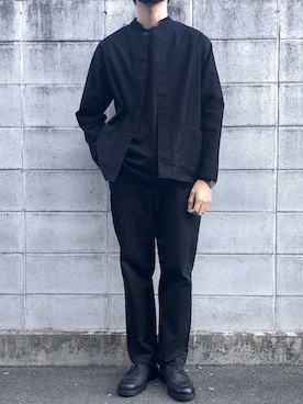 「Steven Alan（スティーブンアラン）のアイテム（カバーオール）」を使った、ゆんたろうさん（メンズ・183cm）の秋コーディネート