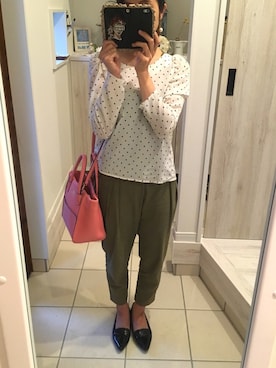 「アイテム（ピアス（両耳用））」を使った、yurrr.tさん（レディース・158cm・30代）の春コーディネート