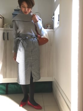 「アイテム（ピアス（両耳用））」を使った、yurrr.tさん（レディース・158cm・30代）の春コーディネート