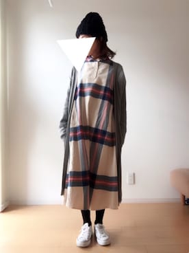 Beams Boy Boy ビッグ タータン プルオーバー ワンピースを使ったコーディネート一覧 Wear