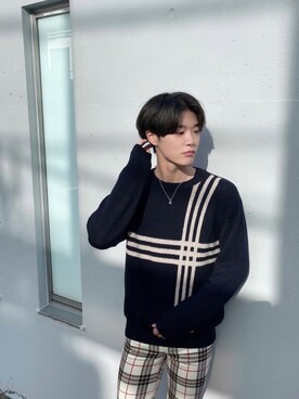 Burberry バーバリー のその他パンツを使ったメンズ人気ファッションコーディネート Wear