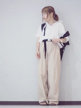 kaepinさん（レディース・157cm）の夏コーディネート