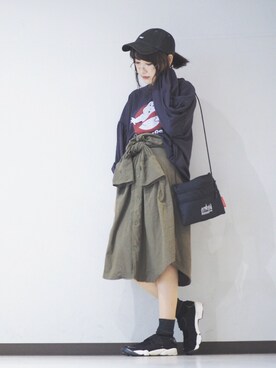 「Manhattan Portage」｜kaepinさん（レディース・157cm）の秋コーディネート