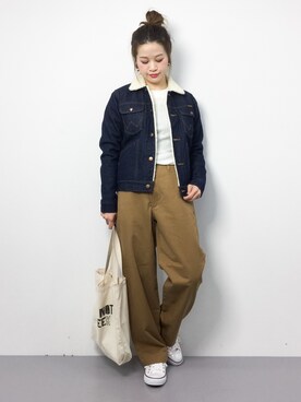 isaさん(レディース・155cm)の冬コーディネート