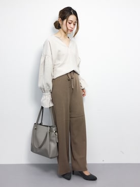 isaさん(レディース・155cm)の冬コーディネート