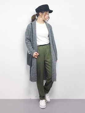 isaさん(レディース・155cm)の冬コーディネート