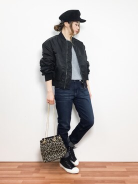 isaさん（レディース・155cm）の冬コーディネート