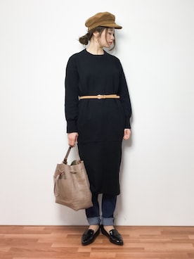 isaさん(レディース・155cm)の冬コーディネート