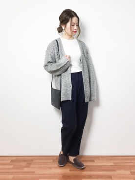 isaさん（レディース・155cm）の冬コーディネート