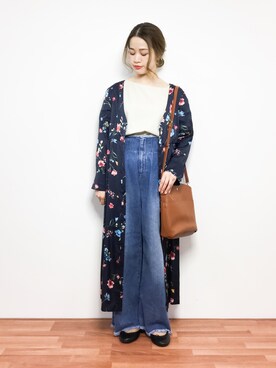 isaさん（レディース・155cm）の冬コーディネート