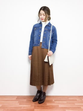 isaさん（レディース・155cm）の冬コーディネート