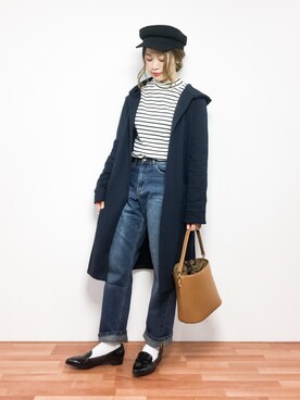 isaさん(レディース・155cm)の冬コーディネート