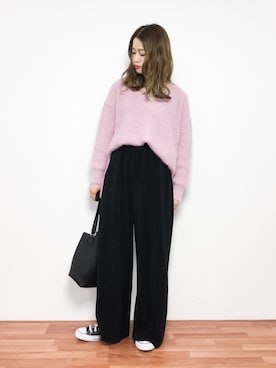 isaさん（レディース・155cm）の冬コーディネート