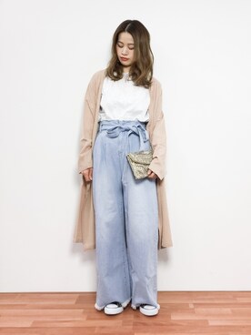 isaさん（レディース・155cm）の冬コーディネート