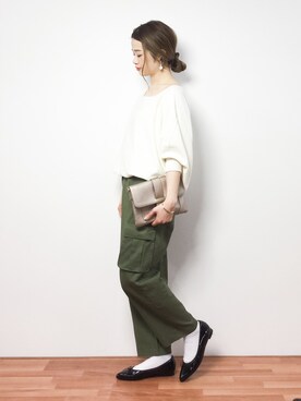 isaさん（レディース・155cm）の冬コーディネート