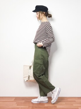 isaさん（レディース・155cm）の冬コーディネート