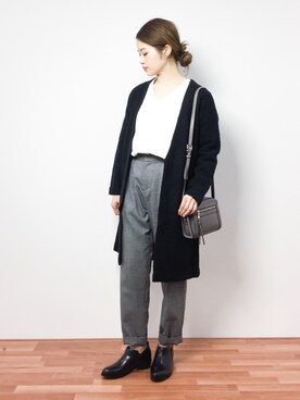 isaさん（レディース・155cm）の冬コーディネート