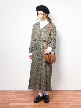 isaさん(レディース・155cm)の冬コーディネート