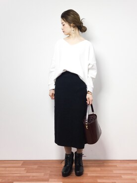 isaさん(レディース・155cm)の冬コーディネート