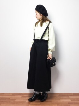 isaさん（レディース・155cm）の冬コーディネート