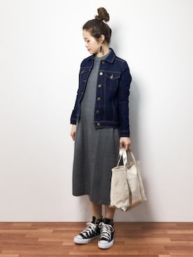 isaさん（レディース・155cm）の冬コーディネート