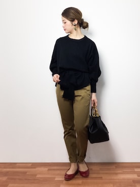 isaさん（レディース・155cm）の冬コーディネート