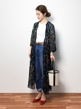 isaさん（レディース・155cm）の冬コーディネート