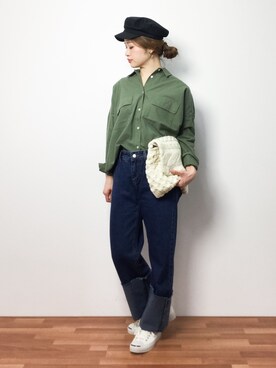 isaさん(レディース・155cm)の冬コーディネート