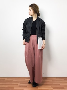 isaさん（レディース・155cm）の冬コーディネート