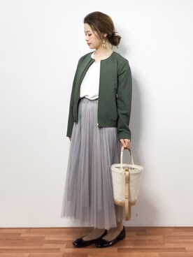 isaさん(レディース・155cm)の冬コーディネート