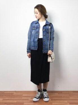 isaさん（レディース・155cm）の冬コーディネート