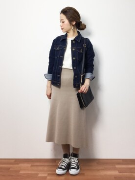 isaさん（レディース・155cm）の冬コーディネート