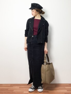 isaさん（レディース・155cm）の春コーディネート