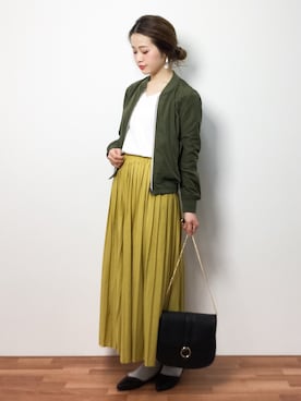 isaさん（レディース・155cm）の春コーディネート